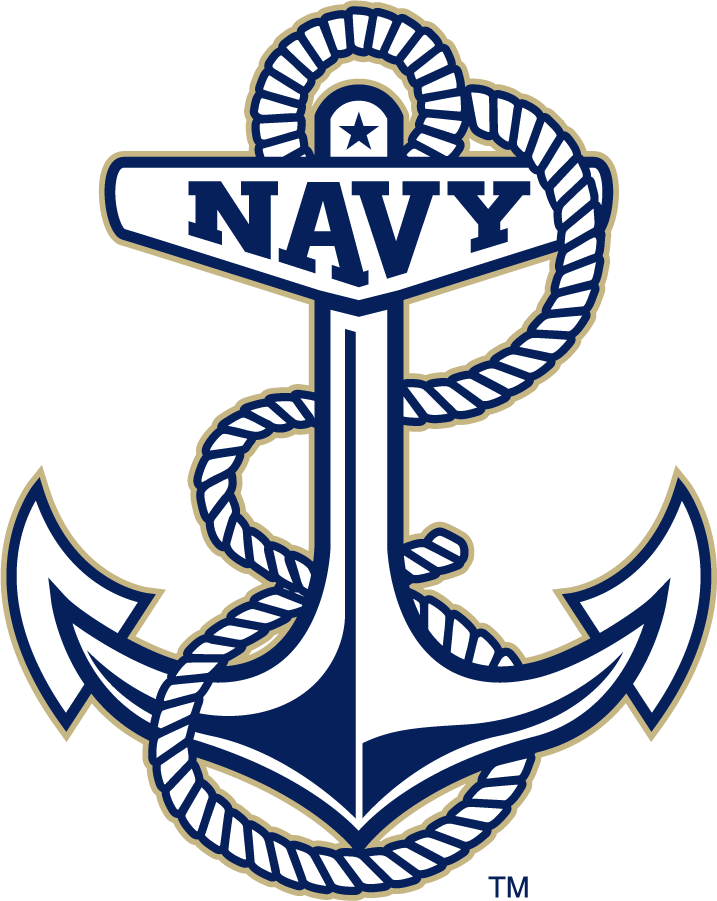Navy Midshipmen 2016-Pres Secondary Logo iron on transfers for clothing